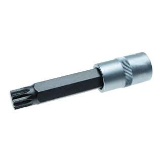 Насадка (головка со вставкой) Spline 1/2" M10 L=100мм Насадка (головка со вставкой) Spline 1/2" M10 L=100мм