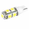 Лампа габарит. 12V W5W T10 9 SMD без цок. W2.1x9.5d