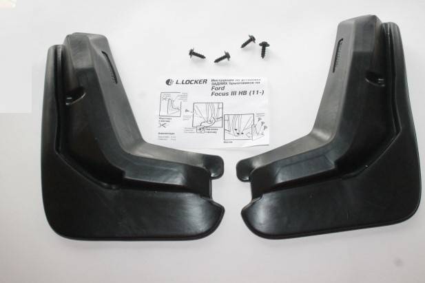 Брызговик Ford Focus III хэтчбек зад. с 2011 г. (2 шт.) (L.LOCKER)