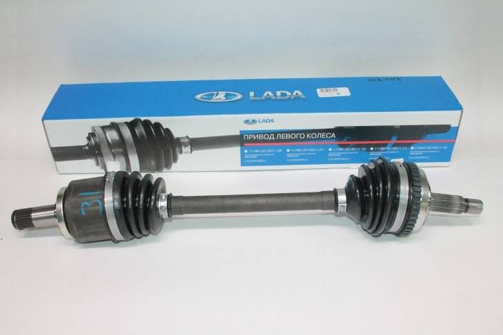 Привод в сборе ВАЗ 2170 Приора левого колеса с ABS (АвтоВАЗ)