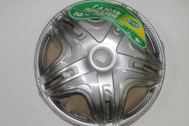 Колпак колеса R16 Дакар перед. 2шт (в мешке 10 упак)