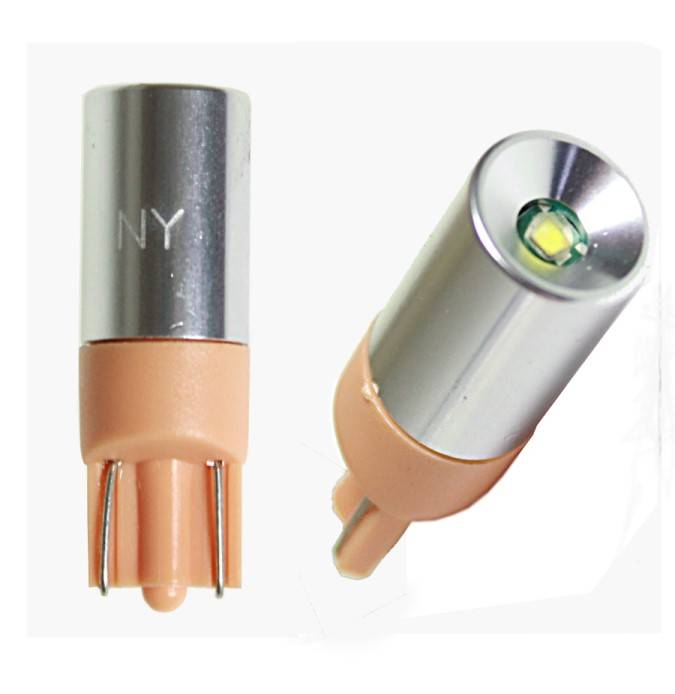 Лампа габарит. 12V W5W без цок. W2.1x9.5d зеленый (Nord Yada)