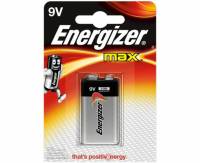 Элемент питания (батарейка) 9V "крона" Energizer Max  1шт блистер