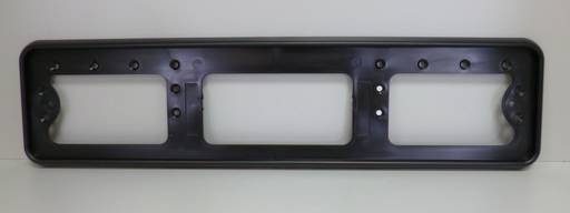 Рамка под номер черная объемная (40)