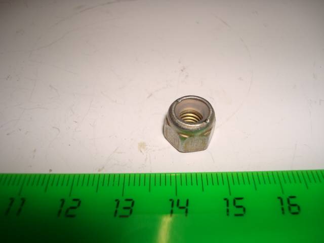 Гайка М 6 тефлоном (уп 10 шт.) (БелЗАН)