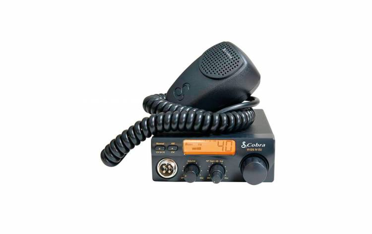 Автомобильная радиостанция Cobra 19 DX IV EU с CB-диапазоном - 27 mHz, ЖК-дисплеем, автоматическим подавлением шумов