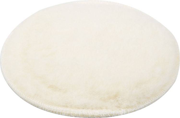 Насадка полировальная 125 мм иск. мех на липучке (ЗУБР)