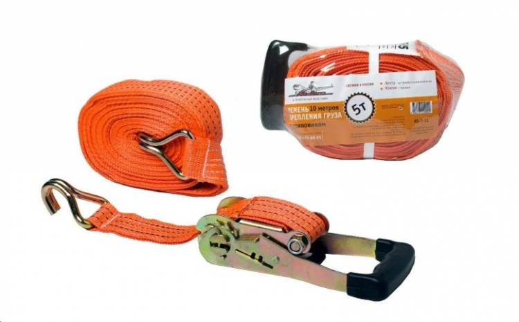 Стяжка груза (10м) с фиксатором 5 т. (Airline)