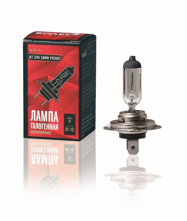 (Распродажа) Лампа H7 24V 100W Px26d