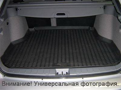Коврик багажника (поддон) Nissan Qashqai 14-- полиуретан (Нор-пласт) (Norplast)