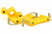 Крепление глушителя ВАЗ 2101-07, 2121 полиуретан желтый из 3шт (Балаково Запчасть) Крепление глушителя ВАЗ 2101-07, 2121 полиуретан желтый из 3шт (Балаково Запчасть)