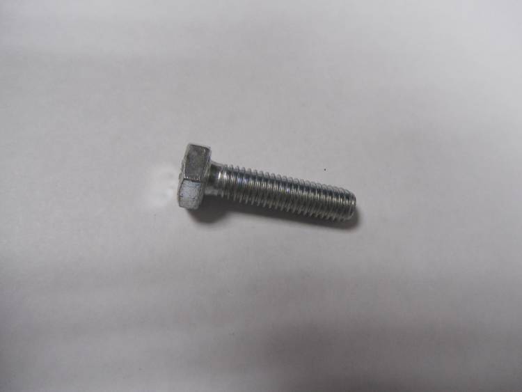 40666 Винт d6x25 стандарт, белое цинкование