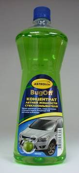 Очиститель следов насекомых концентрат в бачок омывателя 1:4 1л (Астрохим) (10)