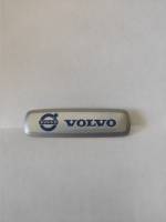Эмблема шильдик метал. Volvo /6,5 х 1,8 см/ матовый