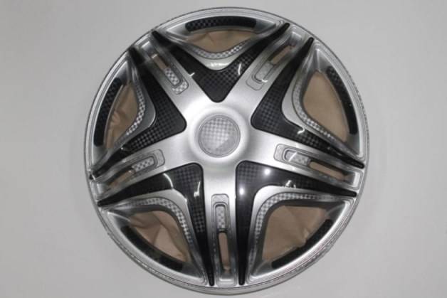 Колпак колеса R16 Дакар перед. Super Silver 2шт (в мешке 10 упак)