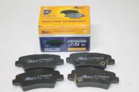 Колодка торм. Hyundai Solaris Kia Rio III задн. /дисковые/ с мех. датчиком (KRAFT)