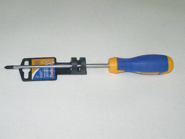 Отвертка крестовая 150 №1 намаг. након. (KRAFT)