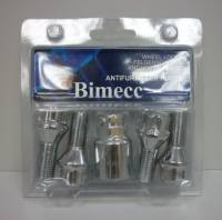 Секретки болты колеса M14х1,5 конус L=27мм набор (BIMECC Италия)