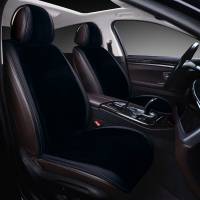 Накидки PSV искусственный мех Brink Mutton 2 FRONT 128x56/47x25 (Черный), 2 шт.   