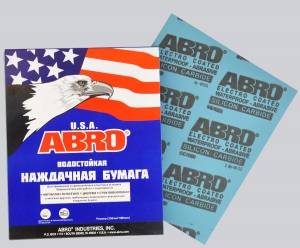 Бумага наждачная -№ 180 водостойкая 230*280 мм /уп=100шт/ (ABRO)