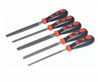 напильник по металлу с ручкой трехгранный 150мм №2 (40469) напильник по металлу с ручкой трехгранный 150мм №2 (40469)