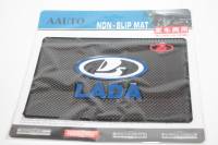 Коврик панели противоскользящий 185*125мм плоский Lada (овал) (AutoSitter) Коврик панели противоскользящий 185*125мм плоский Lada (овал) (AutoSitter)