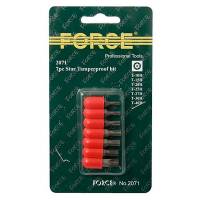 Набор вставок TORX 7пр. 1/4" (Force)