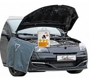 Накидка защитная на бампер и крылья 100*72см серая AIRLINE