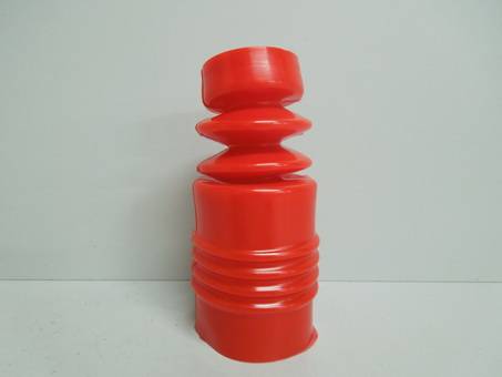 Чехол штока выбора передач ВАЗ 1118 Калина полиуретан красный (Балаково Запчасть) (CS-20)