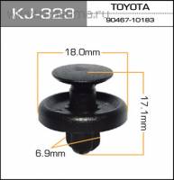 KJ-323_клипса! Lexus IS250/350/F 05> (Masuma)