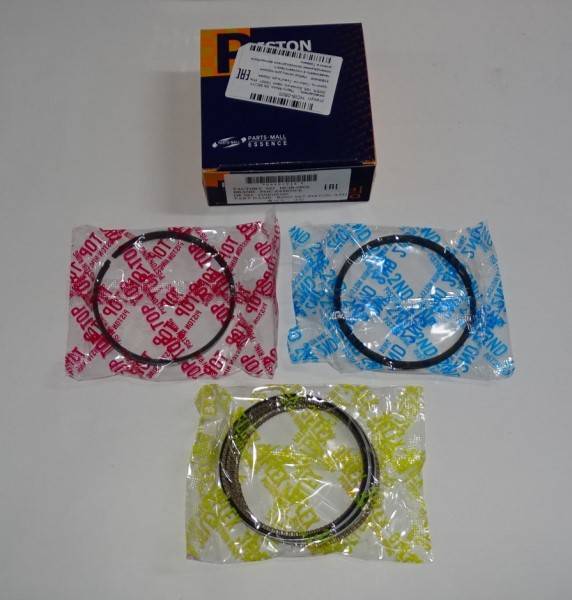 Кольца поршневые Cerato 04-06, Rio 06-- 1.6 DOHC стандарт