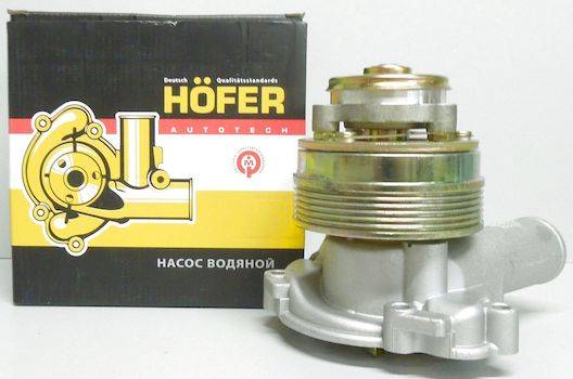 Насос водяной (помпа) ГАЗ ЗМЗ-405 Евро-3 08-- с эл/магн. муфтой (Hofer)