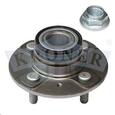 Ступица Hyundai Accent задняя без ABS /в сб. с подш./ (KRONER)