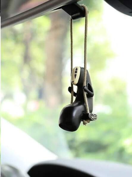 Подвеска на зеркало БЕЗЛИКИЙ ХАЯО МИЯДЗАКИ НА КАЧЕЛЯХ PRC