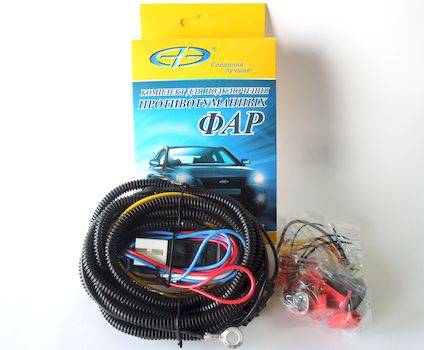 Комплект для подключения п/туман фар ВАЗ 1118 Калина (Автоэлектроника)