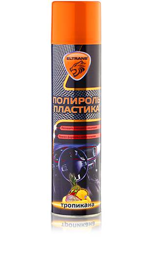 Полироль пластика 400 мл. Тропикана (аэроз.) (ЭЛТРАНС) Полироль пластика 400 мл. Тропикана (аэроз.) (ЭЛТРАНС)