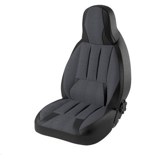 Чехлы на сиденье /2110, 2170 Приора/ Форсаж Жаккард черный (LORD AUTO)