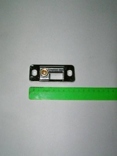 Ответная часть замка багажника /2108-09/ ниж. (фиксатор) хром