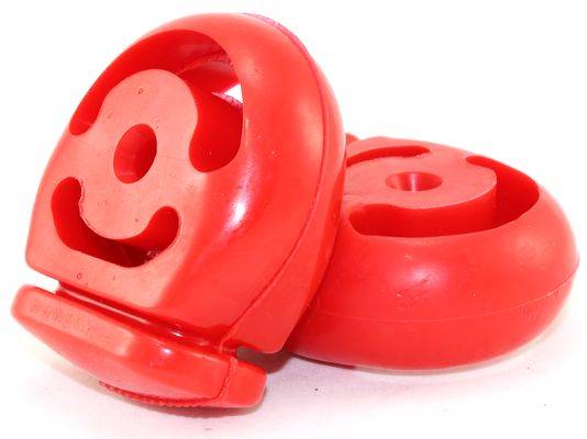 Подвеска глушителя ВАЗ 21213 (будильник) полиуретан красный из 2шт (CS-20) Балаково