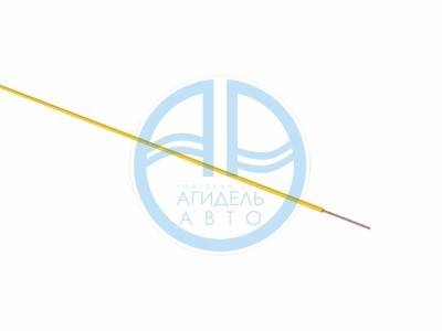 Провод акустический одинарный 1х0,75 мм  (в 1 бухте 100 метров) желтый (REXANT)