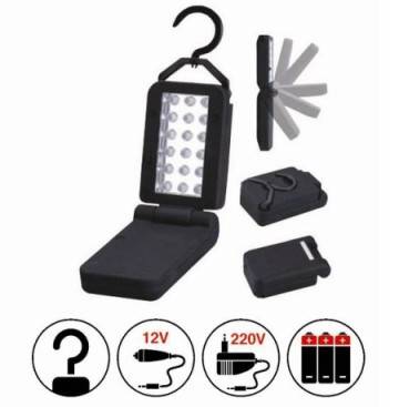 Фонарь переносной CD180B 18 диодов, питание 3 x ААА (AVS) (12/24)