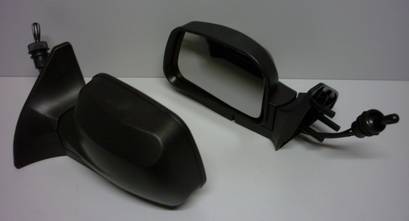 Зеркало боковое ВАЗ 2108,09,099 из 2шт, тон. хром антиблик, шагрень (ПОЛИТЕХ г.С-Пб)