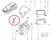 Крышка блока предохранителя Renault Duster II Captur