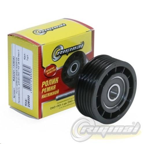 Ролик натяжителя ремня /дв. ЗМЗ 409, 4216/ Евро-3 (Riginal)