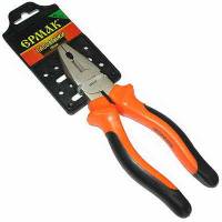 Плоскогубцы комбинированные с двухцветной ручкой 180мм (SL) (ЕРМАК) (6/60)