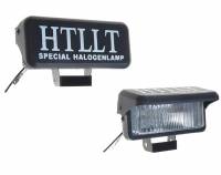 Противотуманная фара, размер 33х10 см, 2 шт., с защитой, цоколь H3, стекло прозрачное 1018646