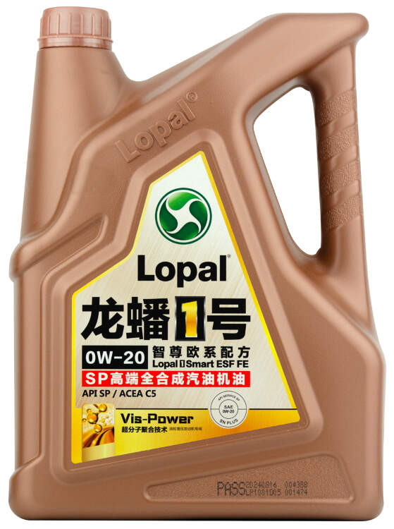 Моторное масло Lopal 1 Smart ESF FE SP 0W-20 LPL30408 Моторное масло Lopal 1 Smart ESF FE SP 0W-20 LPL30408