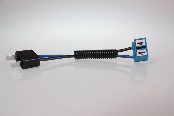 Патрон под лампу H7 (с проводами) керамика (Nord Yada)