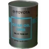 Масло трансмиссионное TOYOTA Gear Oil Super SAE 75W-90 GL-5 1л. 0888502106
