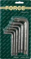 Набор звездочек торкс (6 предм.) Г-обр. T40-T60H в блистере (Force)
